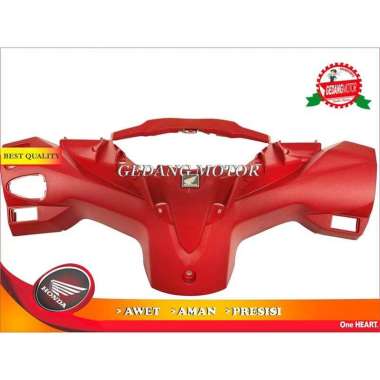 COVER BATOK BELAKANG SPEDOMETER SUPRA GTR 150 MERAH ORIGINAL HONDA HItam