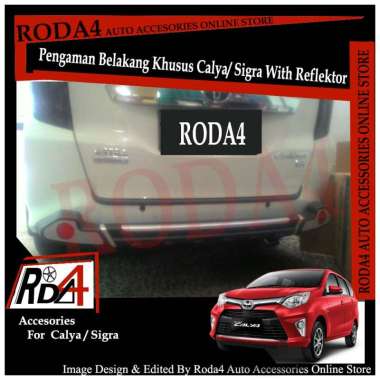 Pengaman Belakang - Bumper Belakang Sigra with Reflektor