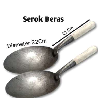 CIDUK / CENTONG / SKOP / SEROK BERAS/WAJAN MIE GODOK/WAJAN MIE GORENG/ Besar