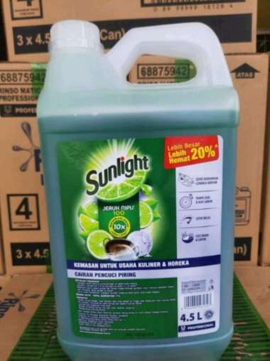 Promo Harga SUNLIGHT Pencuci Piring Jeruk Nipis 100 5000 ml - Blibli