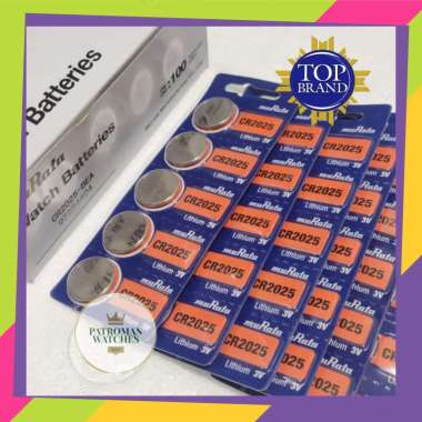 Baterai Battery Batre Jam Tangan Batrey Murata CR2025 / CR-2025 / CR 2025 Pengganti Sony Original Ja
