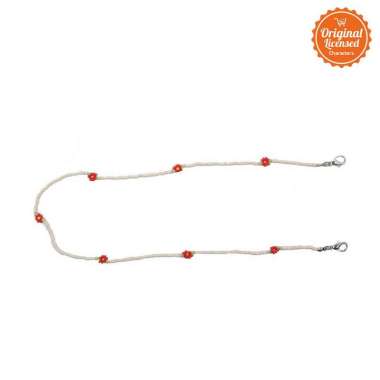 Character Land - Adult Mask Strap Daisy Beads Cream