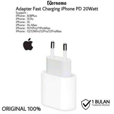 Daftar Harga Charger Fast Charging Apple Terbaru Mei 2021 Terupdate 