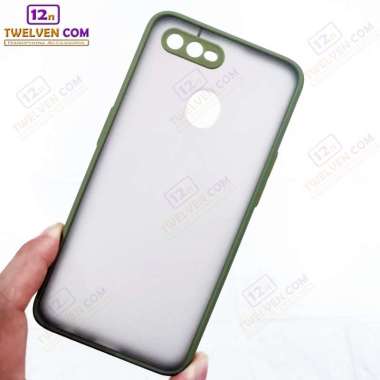 Case Oppo A5s / Oppo A7 / Oppo A12 / Oppo F9 / Oppo F9 Pro - Casing Hardcase MyChoice Hijau Army