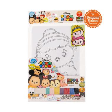 Zippy Disney Tsum Tsum Sand Art Opp Bag