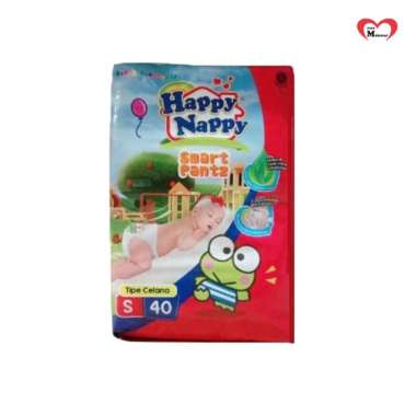 Promo Harga Happy Nappy Smart Pantz Diaper S40 40 pcs - Blibli