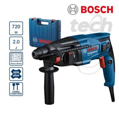 Mesin Bor Tembok Beton Rotary Hammer Demolition Bosch GBH 220