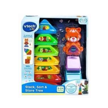 Vtech Baby Stack Sort & Store Tree Mainan Edukasi Anak