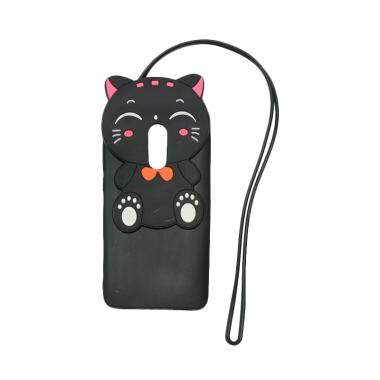 QCF Softcase 4D Silikon Case 4D Kar ... omi Redmi Note 4X - Black