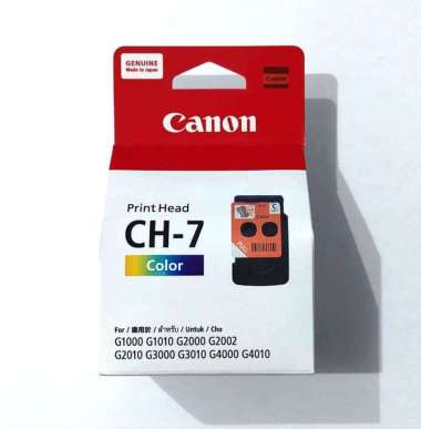 Canon CH-7 CH7 CA92 Print Head Cartridge Color hitam