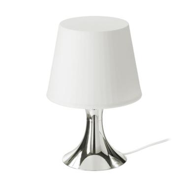 Ikea Lampan Lampu Meja - Perak