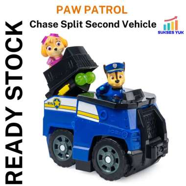 Paw Patrol Chase Hooded Paw Patrol Slumber Bag Blue 