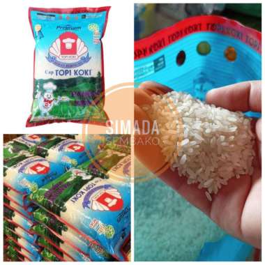 Beras Topi Koki Pandan Wangi 5kg / Topi Koki Pandan Wangi 5kg/ Beras Pandan Wangi Premium