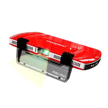MEEMO Portable Mini Laser HD Projector - Red