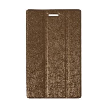 VR Flip Cover Lenovo Tab 3 7.0 Inch TB3-730M Leather Case Sarung Lenovo Tab3 730M - Brown VR Flip Cover Lenovo Tab 3 7.0 Inch TB3-730M Leather Case Sarung Lenovo Tab3 730M - Brown