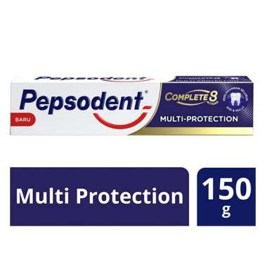 Promo Harga Pepsodent Pasta Gigi Complete 8 Actions Multi Protection 150 gr - Blibli