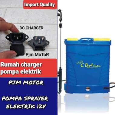 DC charger Colokan Rumah Cas Baterai Sprayer Pompa Semprot Hama Elektrik CBA DC 12V