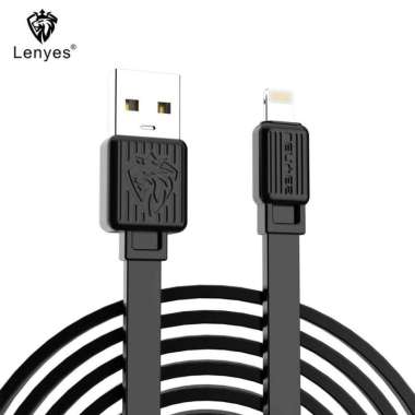 Kabel Data Fast Charging LENYES LC926 2.4A Universal Kualitas Premium Panjang 1 meter TYPE C (ANDROI