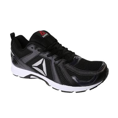 Reebok Runner MT Men Running Shoes Sepatu Lari Pria - Black [BD2877]