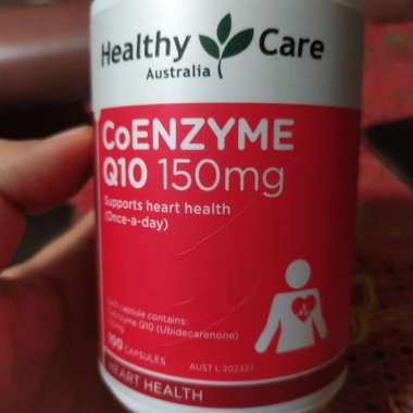 Healthy Care Coenzyme Q10 Suplemen Jantung [150 mg/ 100 Capsules]