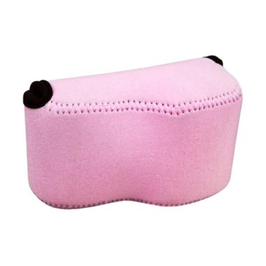 Neoprene Camera Case for Mirrorless Camera OC-S1 Pink