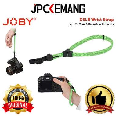 JPC KEMANG Joby DSLR Wrist Strap Kamera Joby Hand Strap Handstrap ORIGINAL Green
