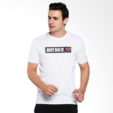 NIKE Men Basketball As Chicago Bull ... hirt Pria [TM 911160-100]