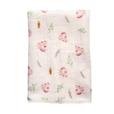 Little Palmerhaus Tottori Baby Towel - Hunny Bunny