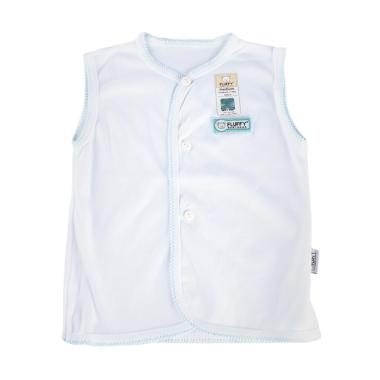 Fluffy BKS Kutung Baju Bayi - White