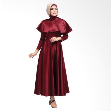 Sogno SHJ 686 Gamis Muslimah - Maroon