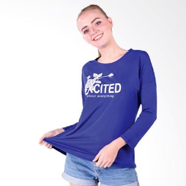 LEMONE 128SS601306 Premium Baju Atasan Kaos Wanita