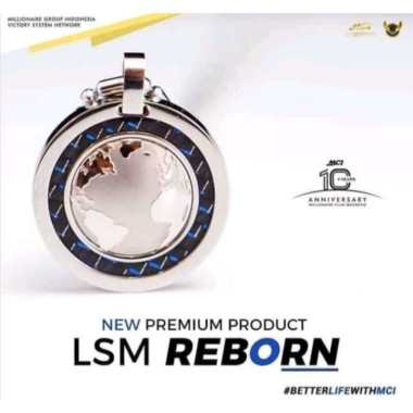 Kalung Kesehatan LSM Reborn Original MCI MGI 01 Silver