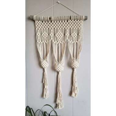macrame plant hanger/ macrame pot gantung 30