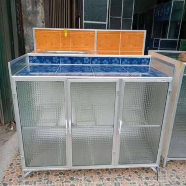 storemaja Meja kompor 3 pintu rak kompor 3 pintu meja kompor minimalis meja kompor murah meja kompor