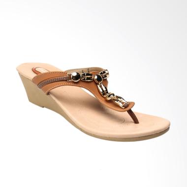 Carvil 51.CNY.001.CE/CANNY-01 L Ladies Casual Sandal Wanita - Stone