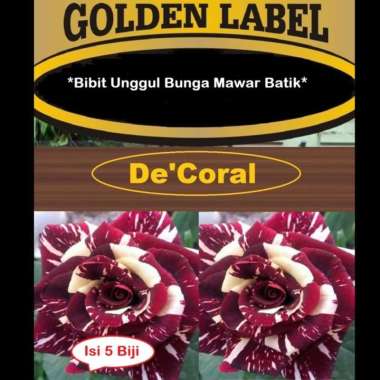 Bibit Unggul Bunga Mawar Batik | Benih Bunga Mawar Batik