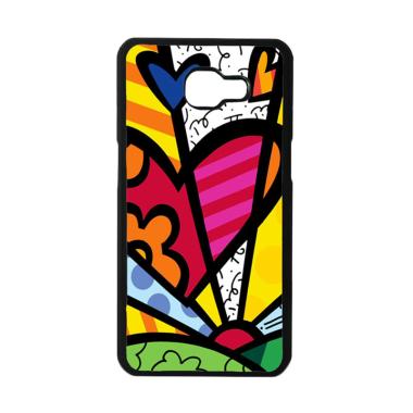 Acc Hp Romero Britto Love L2364 Casing for Samsung Galaxy A3 2016