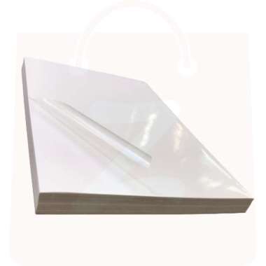 Transparan Film Stiker Laminasi Laminating Dingin A4 140 Micron Glossy