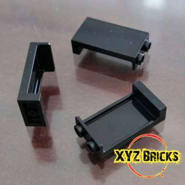 LEGO PARTS 4614788 - Wall Element 1x2x3 Black