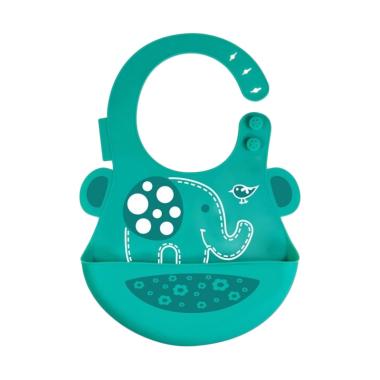 Marcus&Marcus Baby Bib/Slabber - Green Elaphant