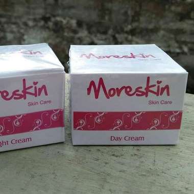 Krim Pemutih Muka Glowing / Pemutih Wajah Cepat / Pencerah Wajah yang Aman - Krim MORESKIN Day