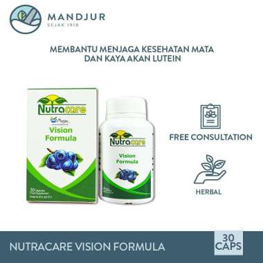 Nutracare Vision Formula Suplemen Kesehatan [30 Capsule]