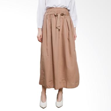 Koesoema Clothing Supernova Ribbon Maxi Rok - Brown