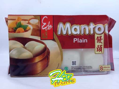 EDO MANTAU PLAIN 320 GRAM - 8 PCS