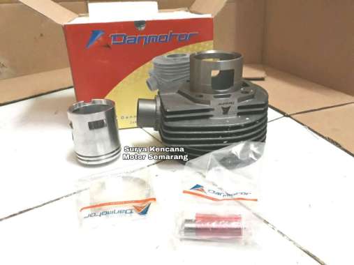 Buring boring silinder blok seher Vespa Super Sprint PX inlet lubang 3 Danmotor asli original