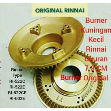 harga Burner Kompor Gas Original Rinnai Kecil RIT-0272X03 multicolor Blibli.com