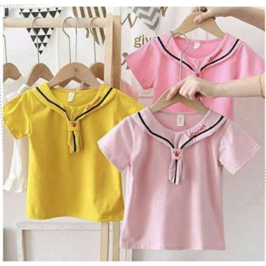 BLUS IMPORT ATASAN ANAK CEWEK IMPORT SIZE 1-6THN DAPAT 4PCS