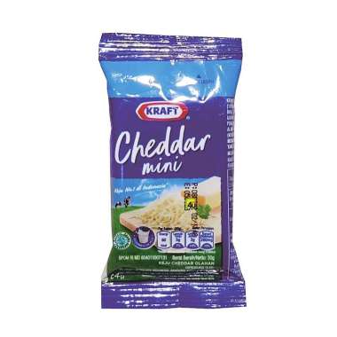 Promo Harga KRAFT Cheddar Mini 30 gr - Blibli