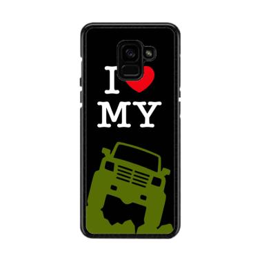 Acc Hp I Love My Jeep L2346 Custom Casing for Samsung A5 2018