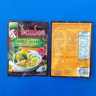 Bamboe Soto Ayam Bumbu Instan [40gr]